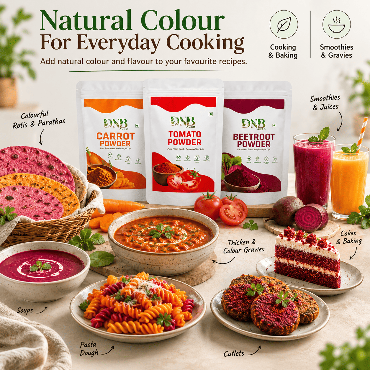 colour & taste booster combo