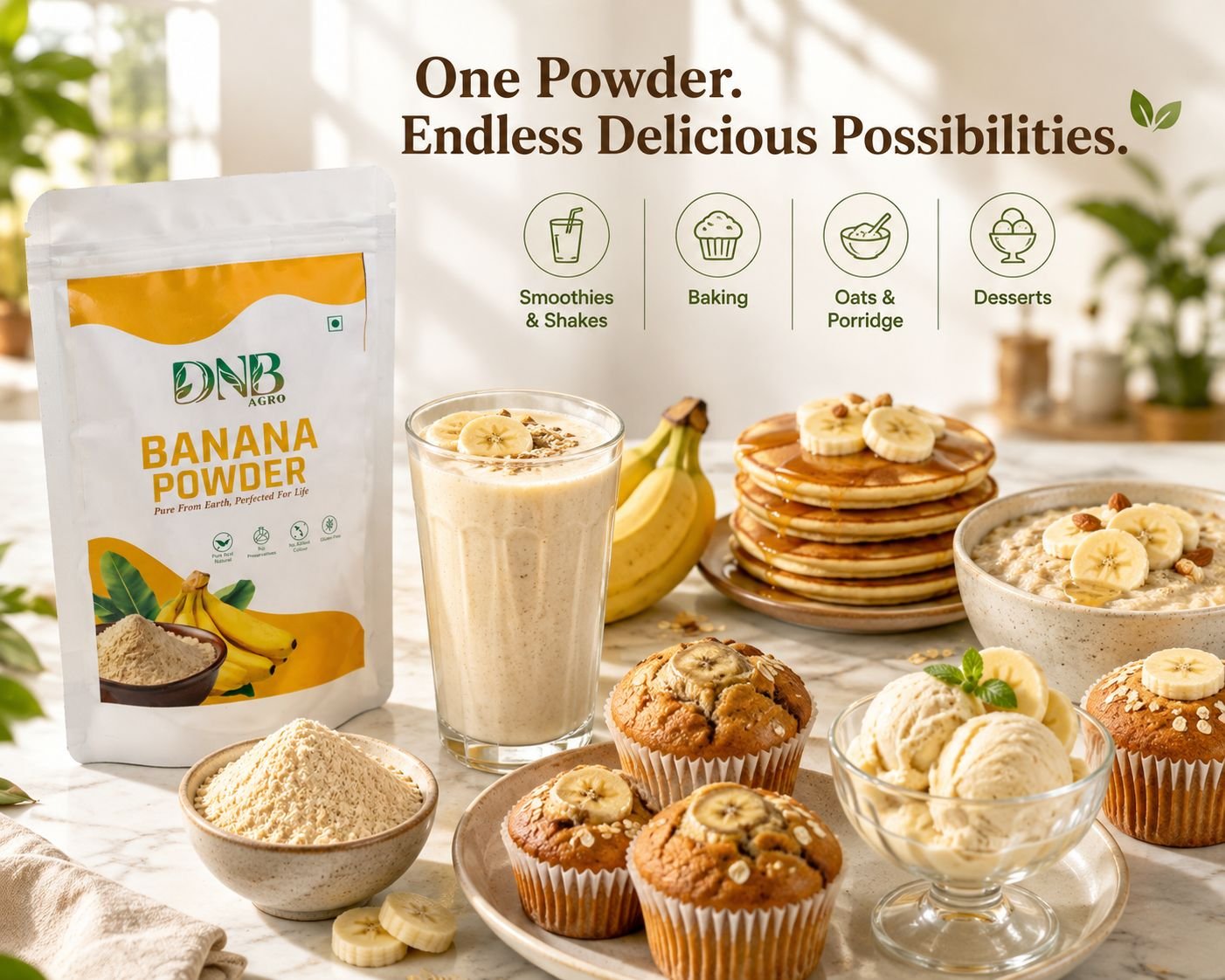 banana powder