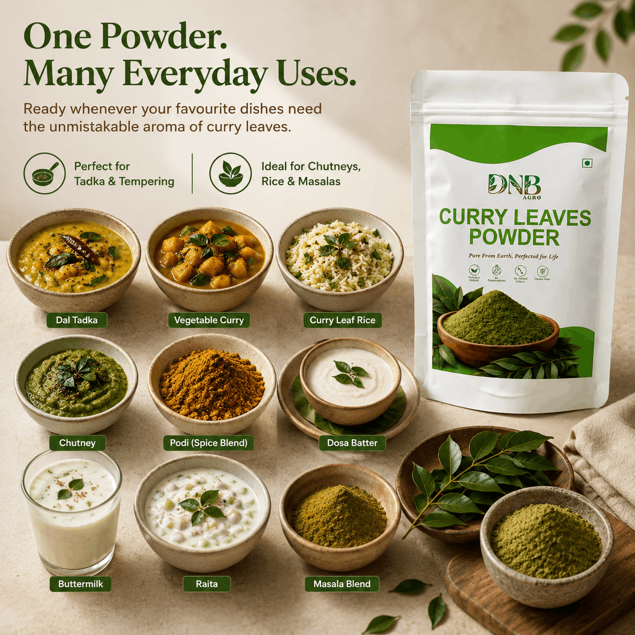 curry leaves powder