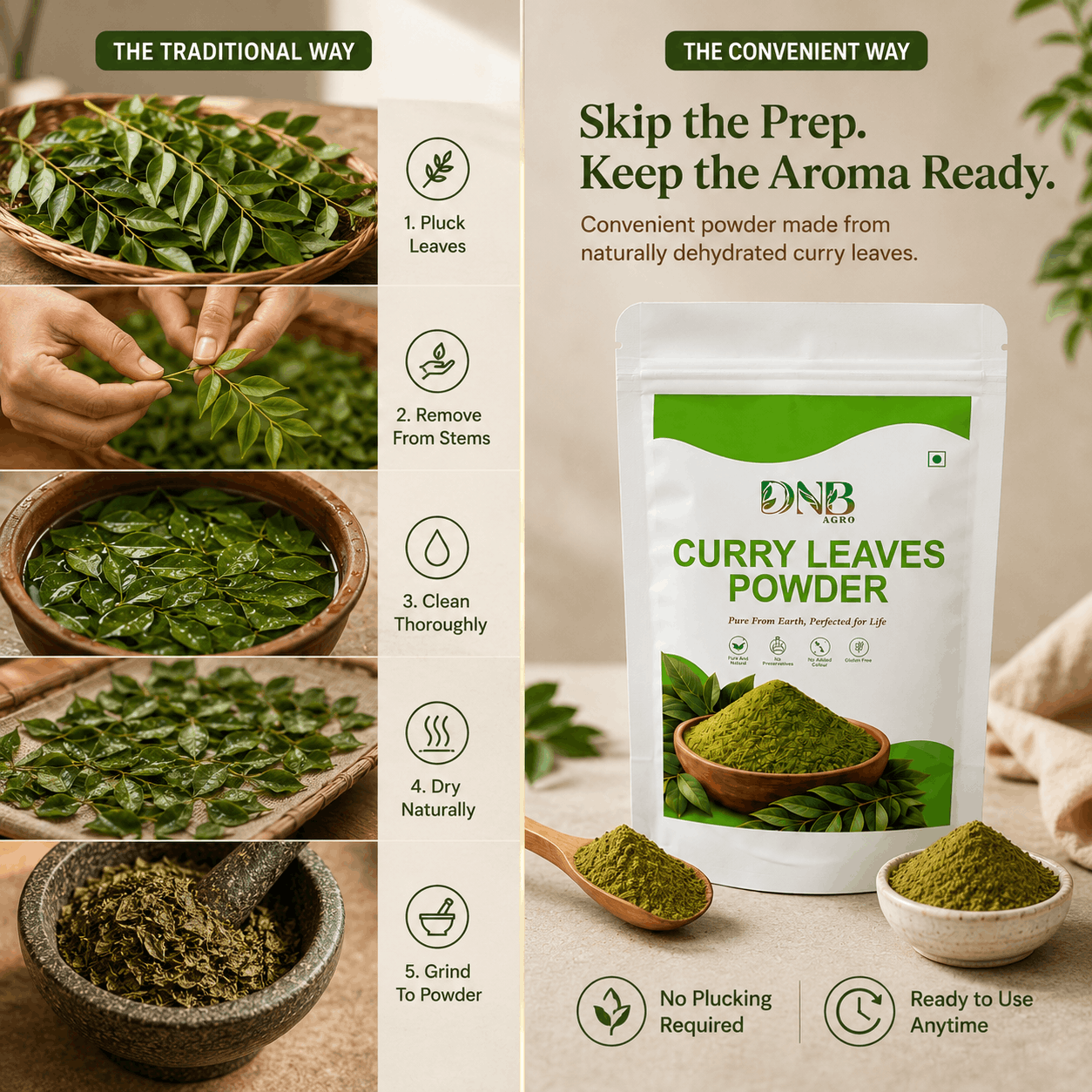 curry leaves powder